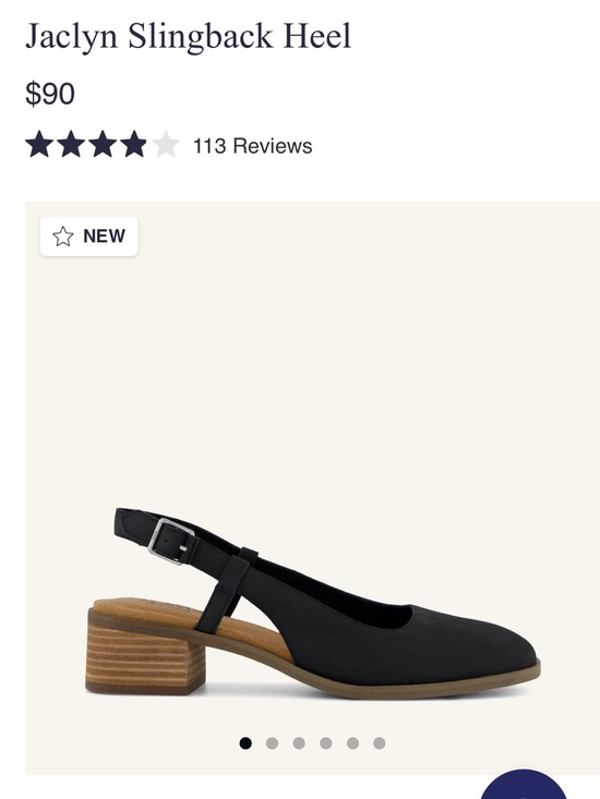 Toms Shoes - Toms Jaclyn Slingback Heel in Black